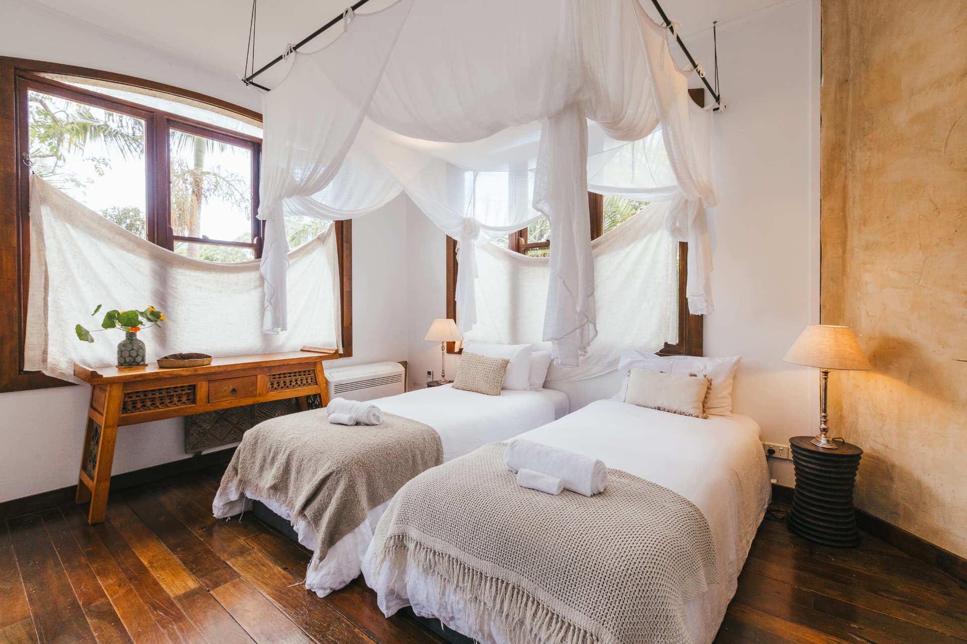 Deluxe twin-share accommodation at BlueGreen Sanctuary