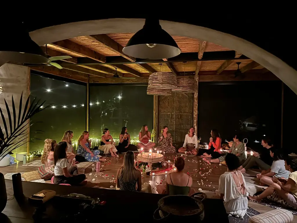 Women at an Elementa retreat in the Byron Bay hinterland