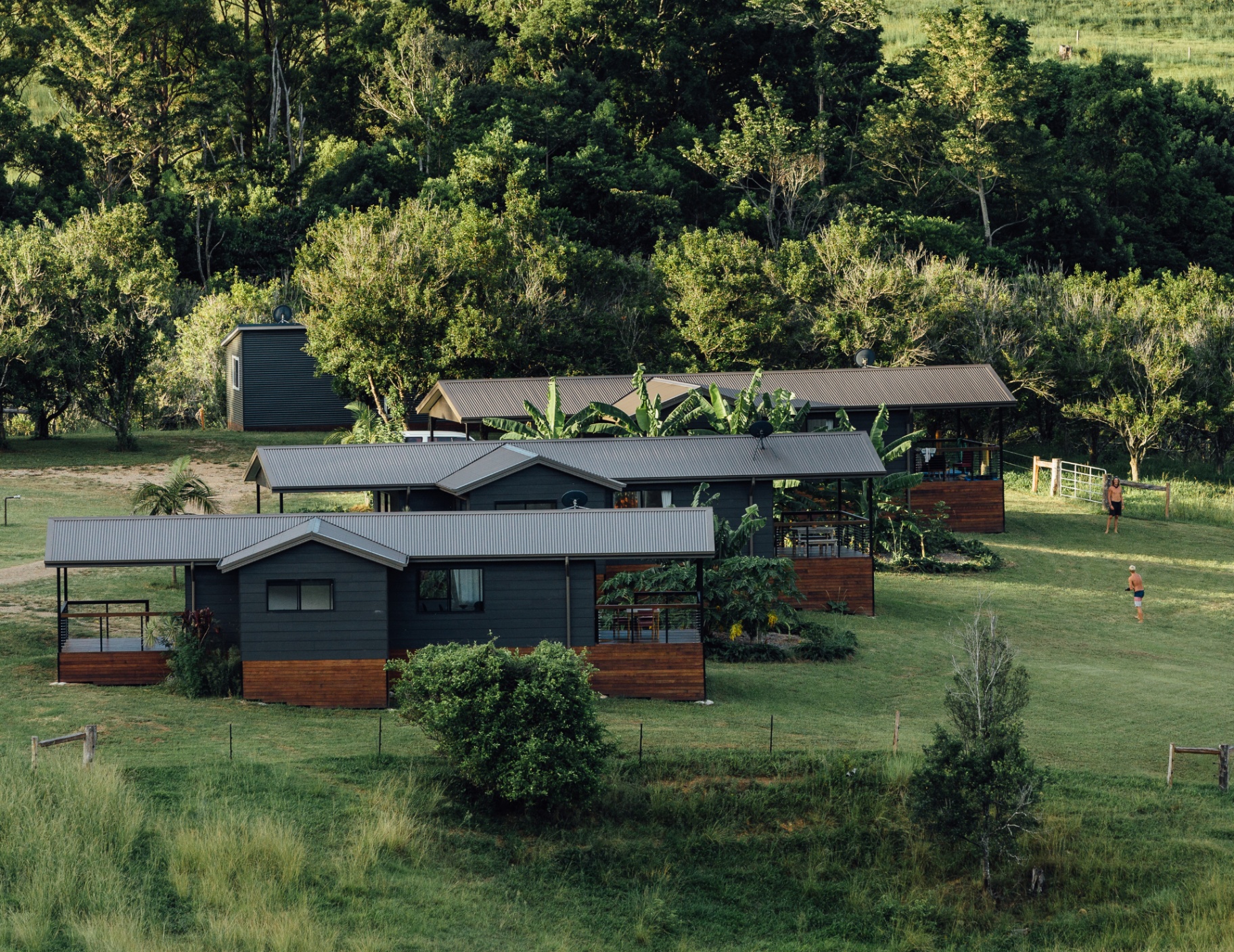 The Gumnut Cabins at Wybalena Organic Farm