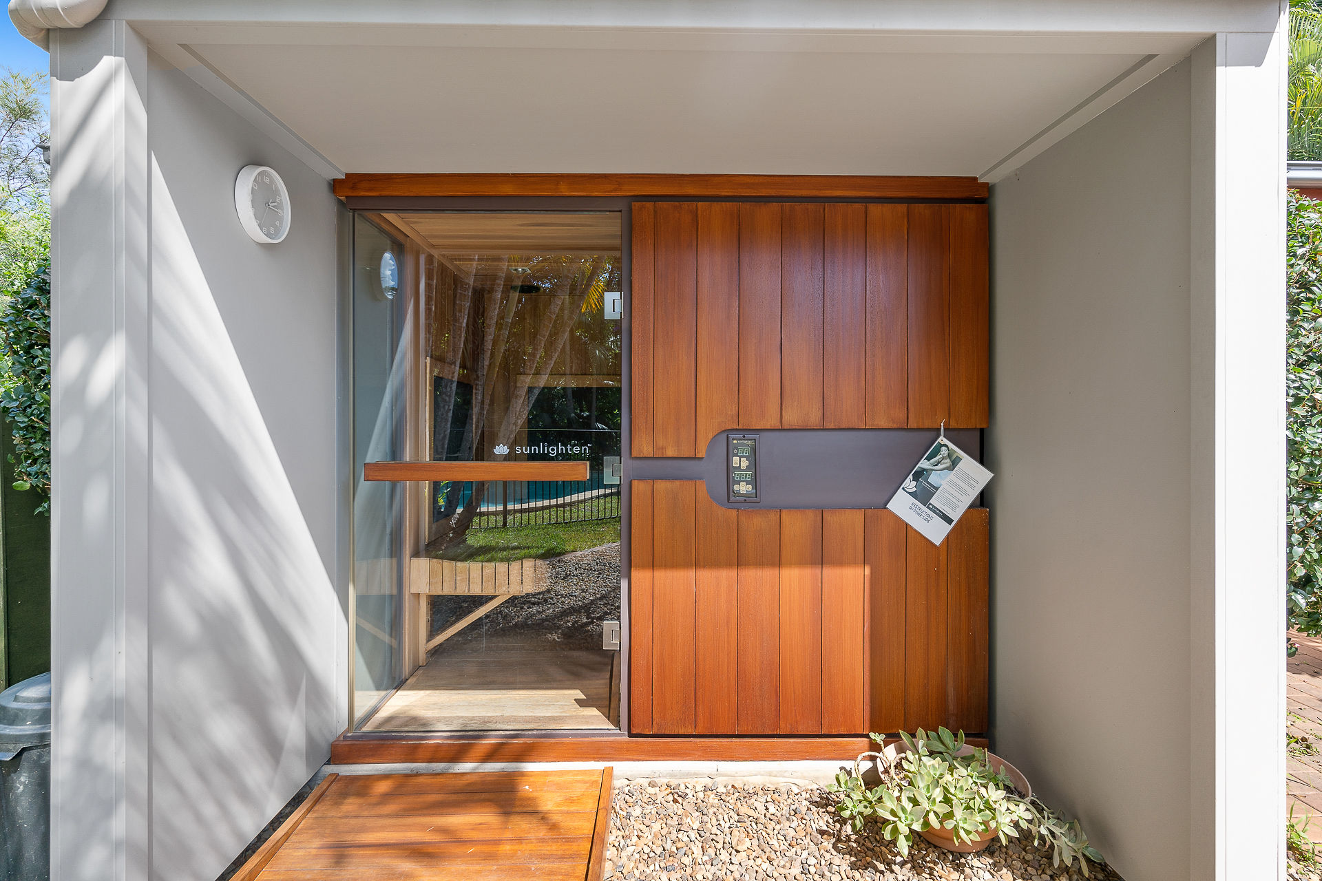 Sauna at The Slow Life Retreat