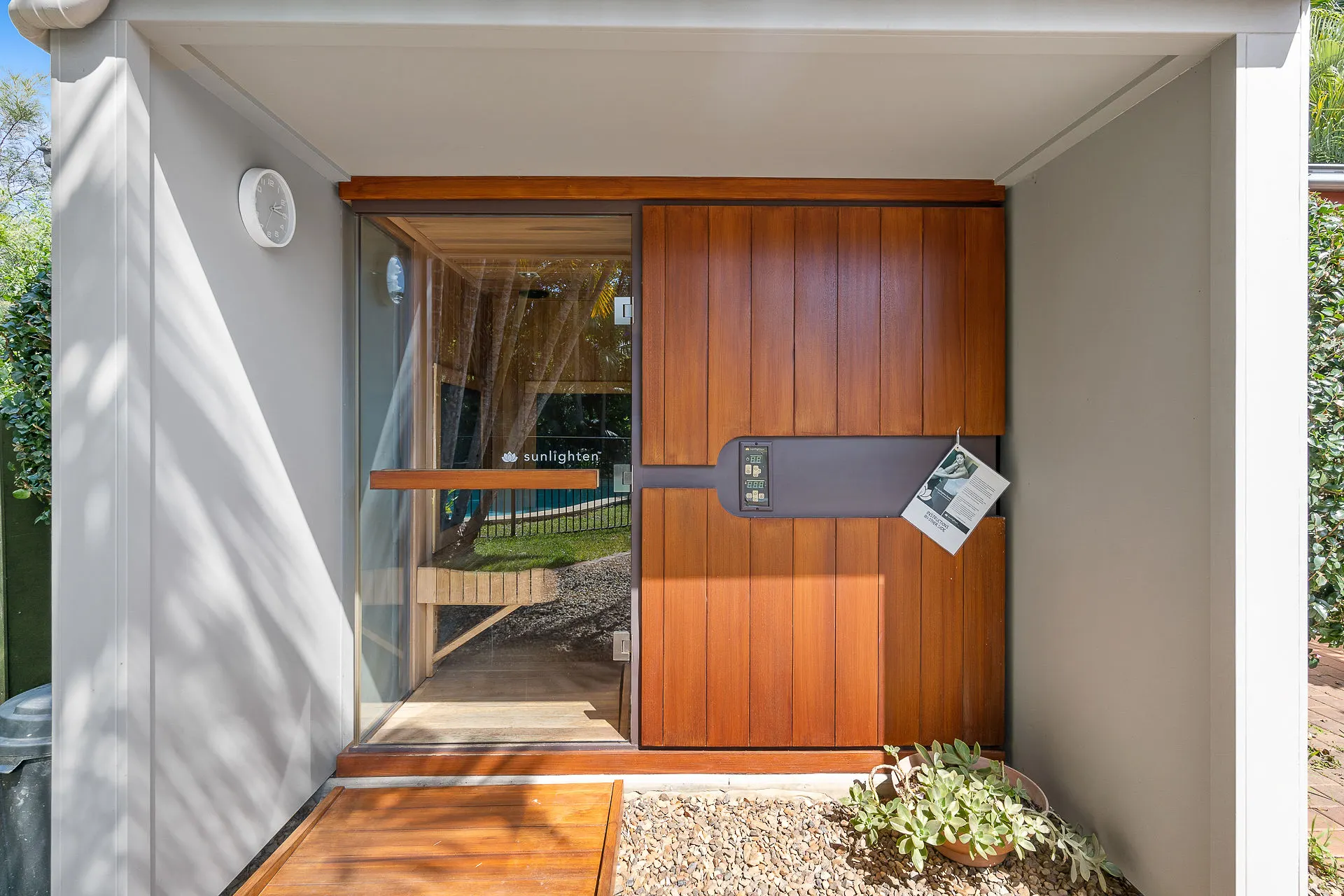 Sauna at The Slow Life Retreat